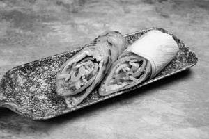 Kolkata Lachha Egg Roll