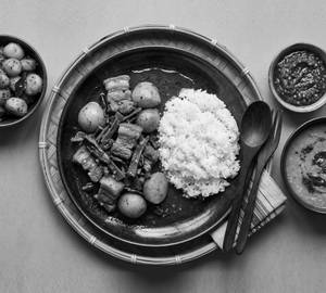 Smoked Pork Thali