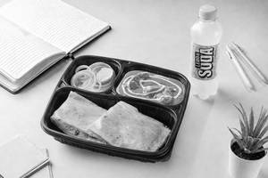Chicken Lababdar Rumali Roti Lunchbox + Lemon Soda Combo