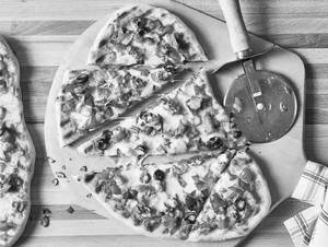 Grilled pizza