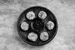 Fried Veg Momo [6 Pieces]