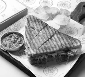 Special Veg Grilled Cheese Toast Sandwich 