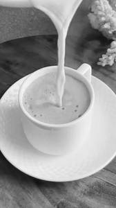 Plain hot coffee