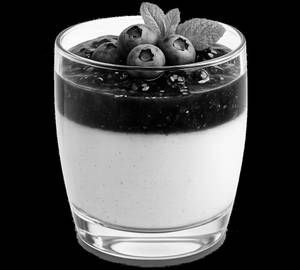 Blueberry Panna Cotta