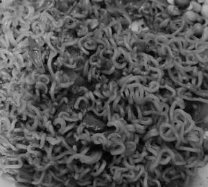 Butter garlic vegetable maggie