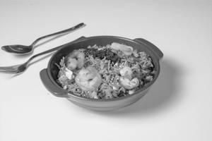 Schezwan Rice Prawns