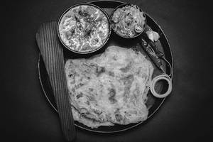 Rumali Roti With Egg TarkaRumali Roti With Egg Tarka Combo [2 piece roti]