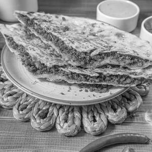Soya Keema Naan With Saalan