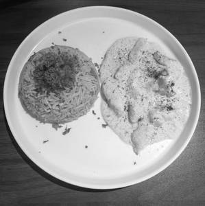 Malai Chicken With Butter Rice
