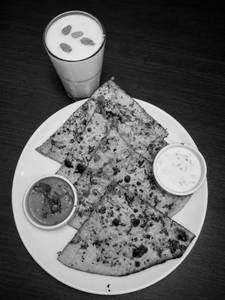 Aloo Paratha With Lassi