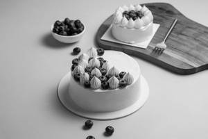 Blueberry Cream Cake