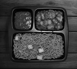 Paneer chilli garlic  noodles   + chilli paneer