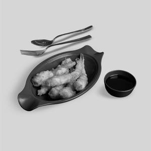 Golden Fried Prawns