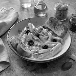 Exotic White Sauce Pasta