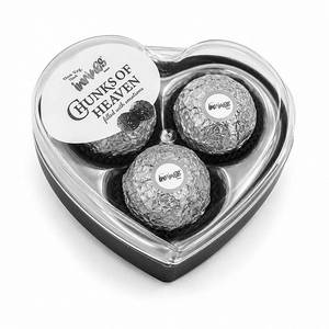 Chunks Of Heaven Heart 3 Pcs Box