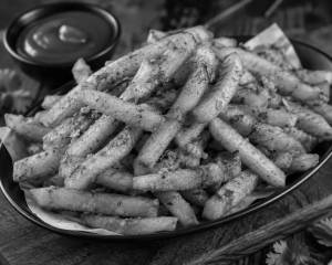 Salted fries