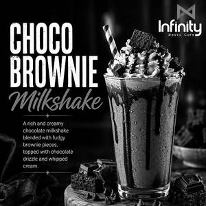 Choco Brownie Milkshake