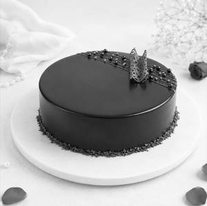 Eggless Rich Chocolate Truffle Cake