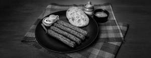 Mutton Kakori Kebab (4 Pcs)
