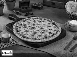 Cheesy Zaatar Manakish Pizza