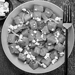 Veg Watermelon Feta Salad