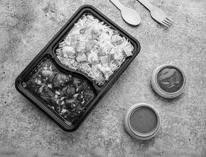 Chilli Garlic Chicken Fried Rice + Chilli Chicken Dry