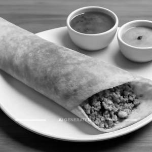 Chicken Kheema Dosa