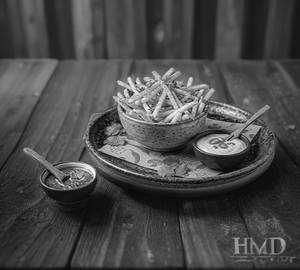 Cocktail french fries