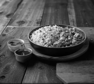 Chilly Paneer Gravy and Veg Fried Rice