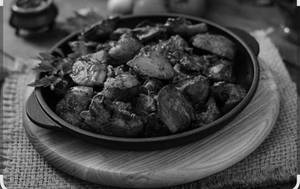 Chicken liver curry