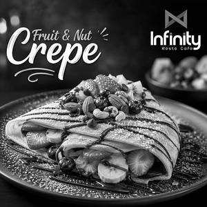 Fruit & Nut Crepe