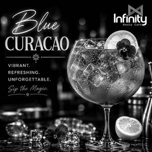 Blue Curacao Mocktail
