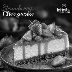 Strawberry Baked Cheesecake