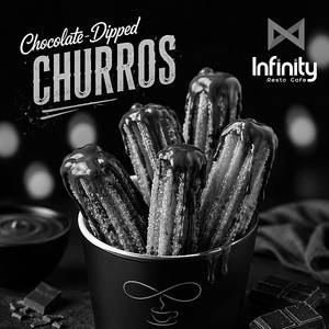 Chocolate Dipped Churros