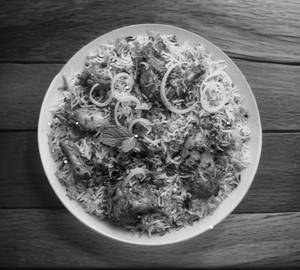 Chicken fry biryani