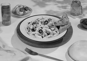 Veg  Mushroom Sauce Pasta