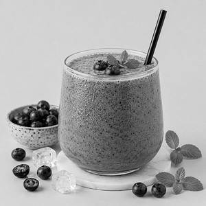 Blueberry Milkshake