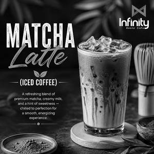 Matcha Latte (iced)