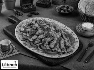 Spicy Chicken Shawarma Open