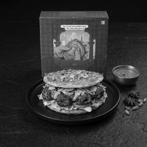 Masala Chaap Parantha Burger