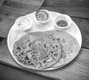 Chicken Keema Paratha