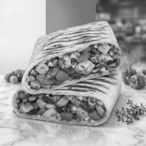 Tossed Veggies Wrap