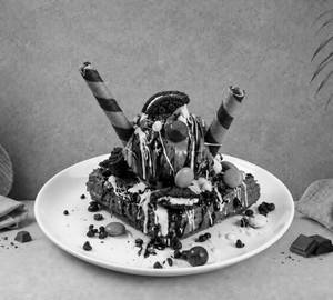 Choco Luxuries Waffle Sundae