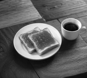 Jam Bread (x2) + Black Coffee (x2)