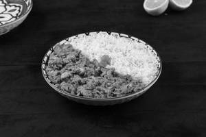 Chicken Takatak With Rice