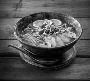 Lemon Coriander Chicken Soup