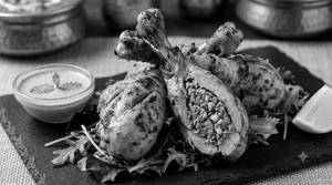 Stuffed Kalmi Kebab