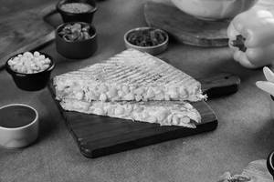 Korean Corn Cheese Sandwich