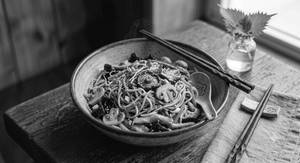 Mushroom Noodles