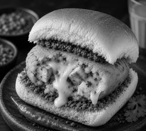 Cheese + Paneer Vada Pav